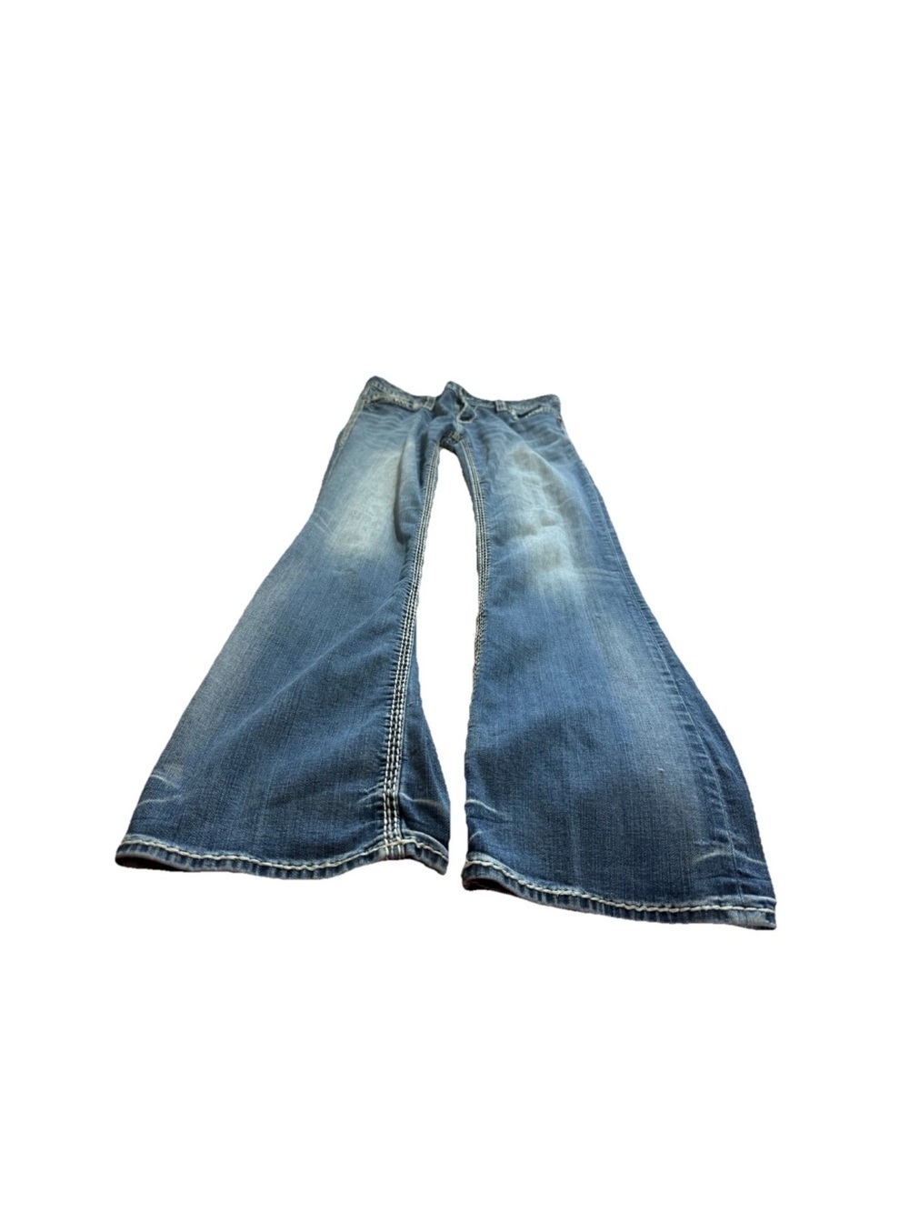 Rock Revival Women’s Light Wash Jillian Easy Bootcut Jeans! Size 30 38x36